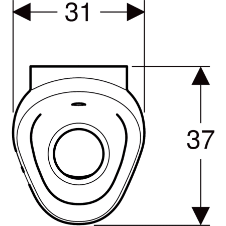 Geberit iCon Lavabo görsel 3