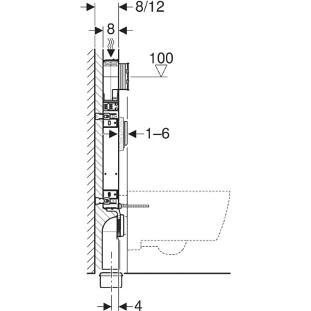 Geberit iCon Lavabo görsel 3